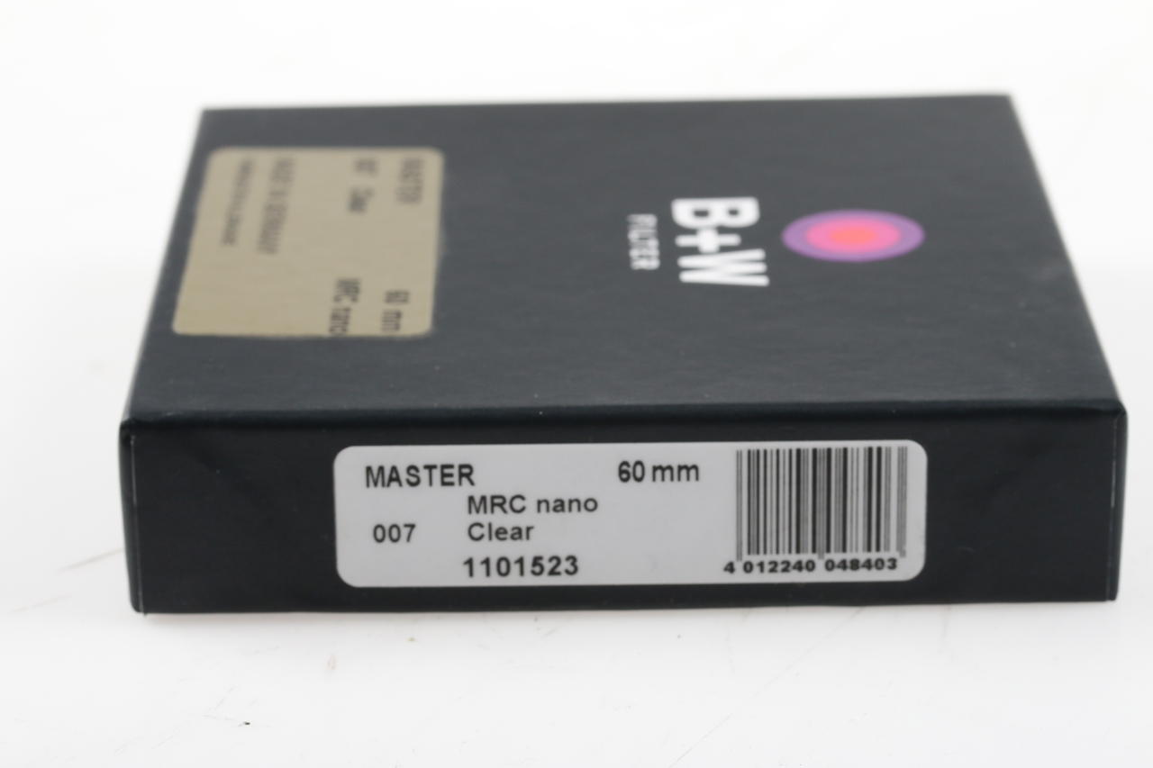 B+W Clear 007 MRC nano Filter 60mm
