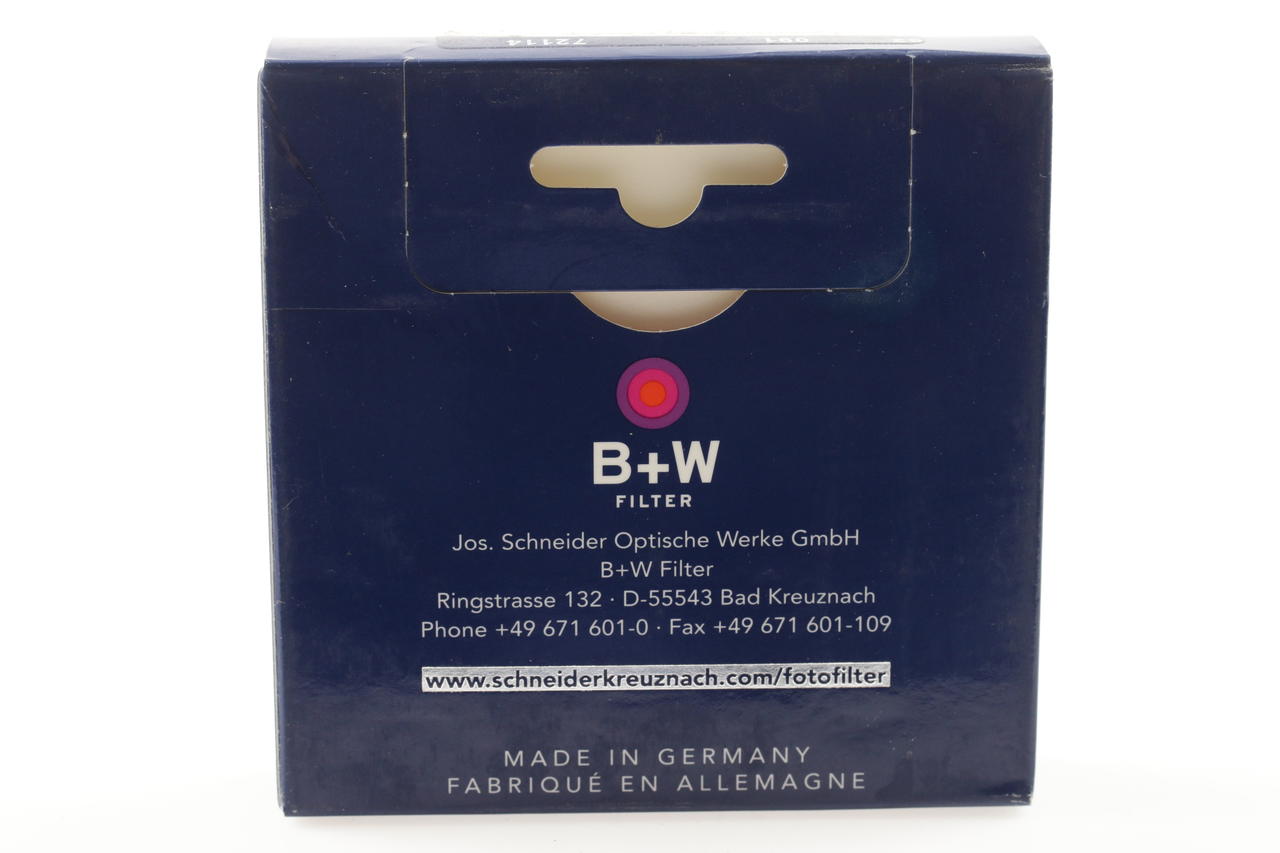 B+W Dunkelrotfilter 630 091 72114 62mm