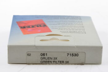 B+W Grünfilter 3x 061 62mm
