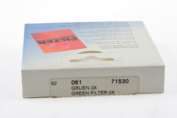 B+W Grünfilter 3x 061 62mm