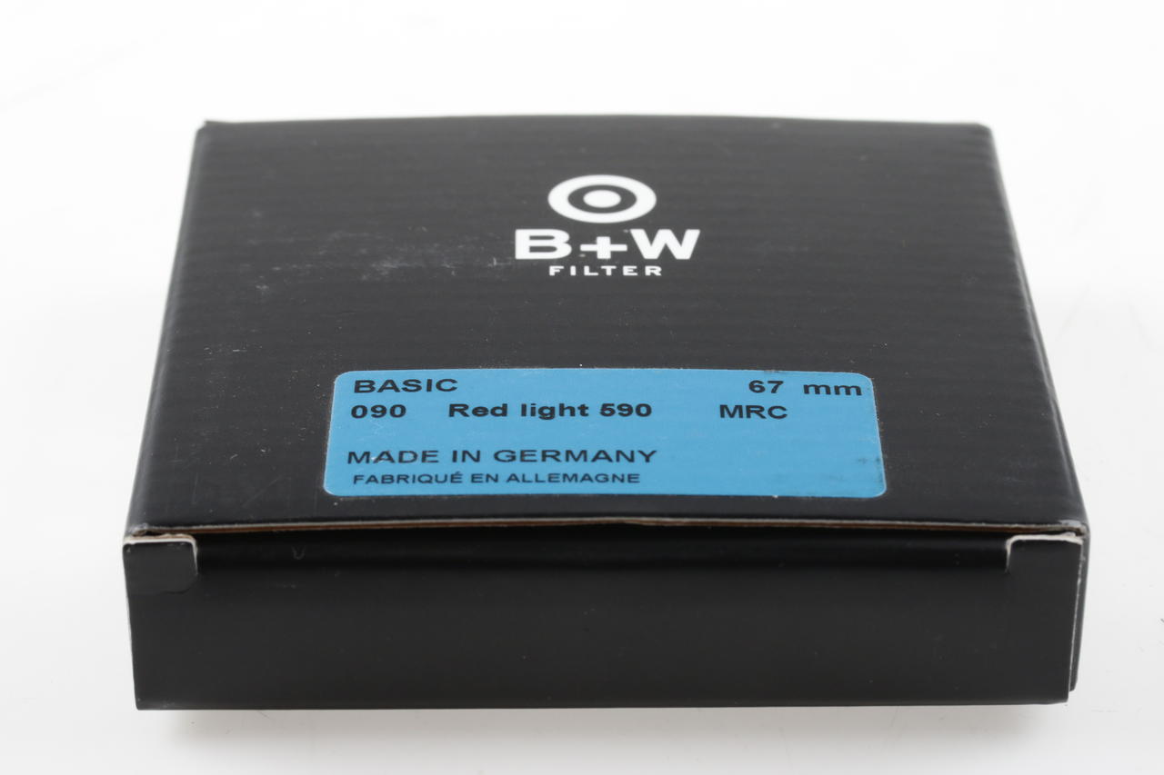 B+W Filter Rot 090MRC Hellrot 67mm