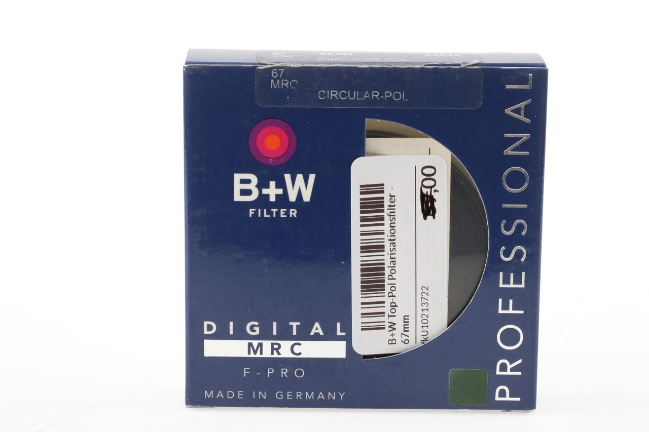 B+W Top-Pol Polarisationsfilter - 67mm