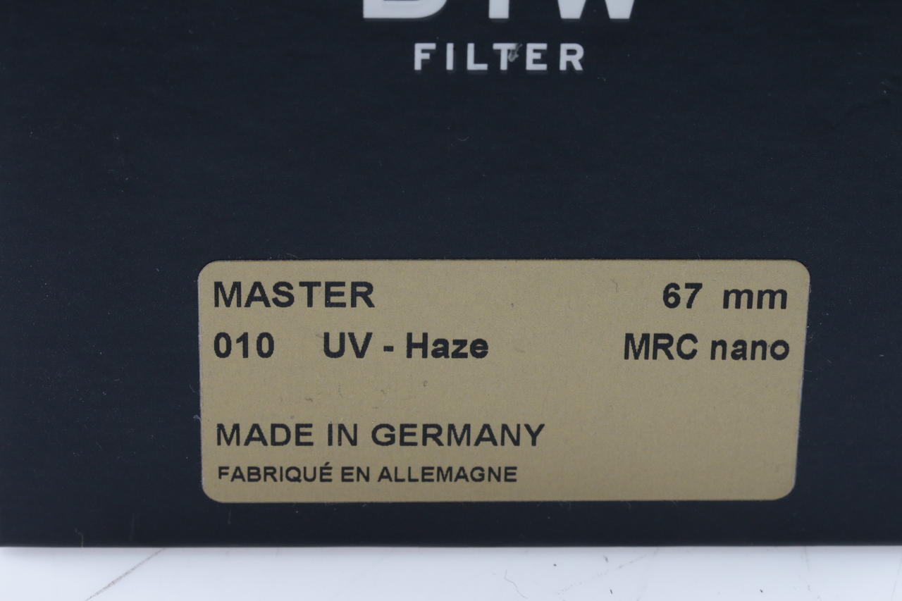 B+W UV-Haze Filter MRC nano 67mm