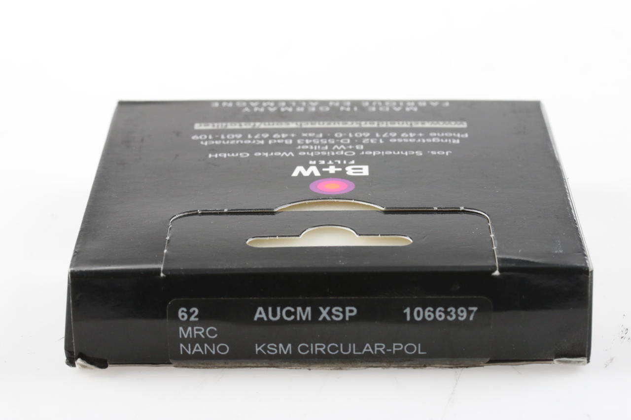 B+W AUCM XSP Polfilter Cirular nano 62mm