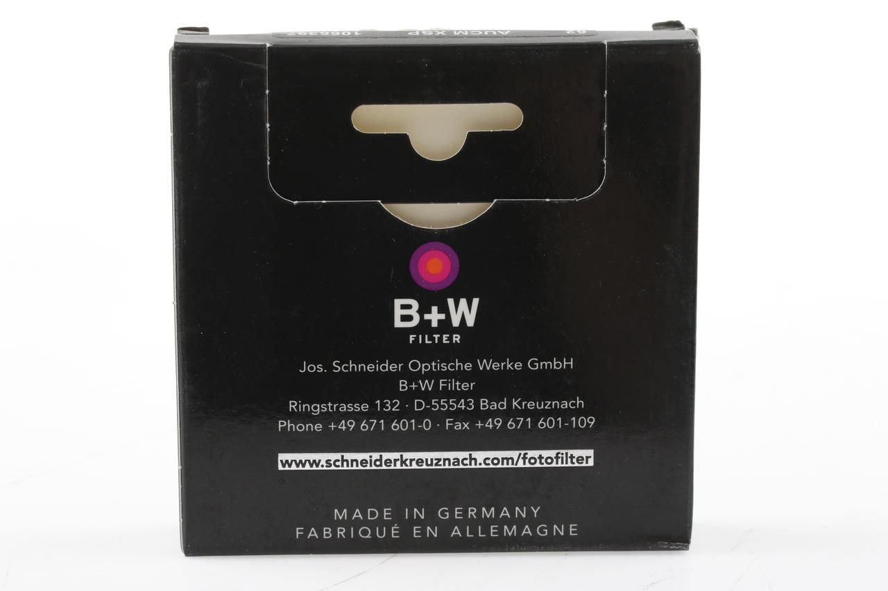 B+W AUCM XSP Polfilter Cirular nano 62mm