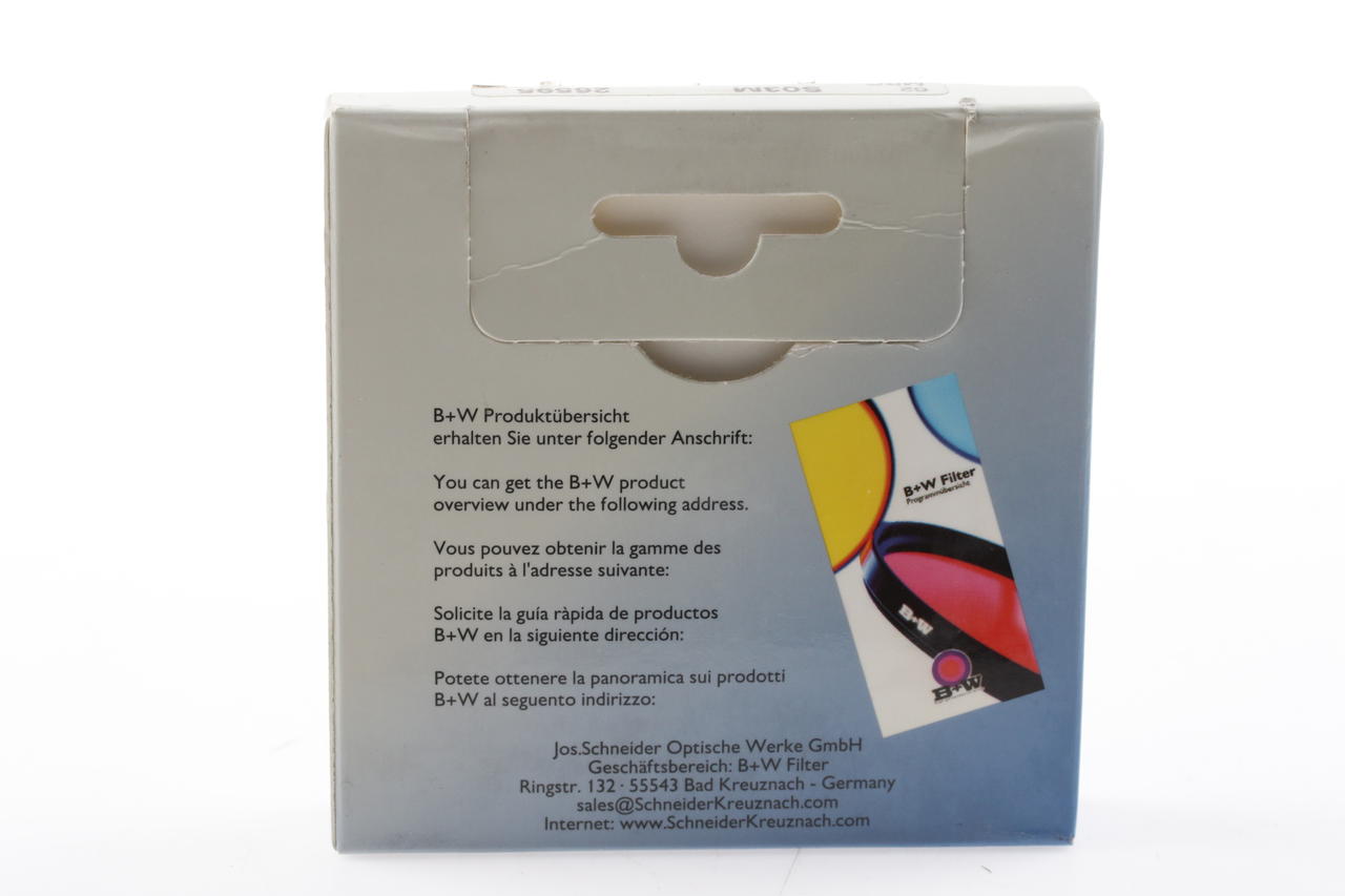 B+W Polarisationsfilter Circular S03M MRC Slim 62mm