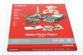 Canon Druckerpapier MP-101 Matte Photo Paper A4 50 Blatt - 2 Packungen