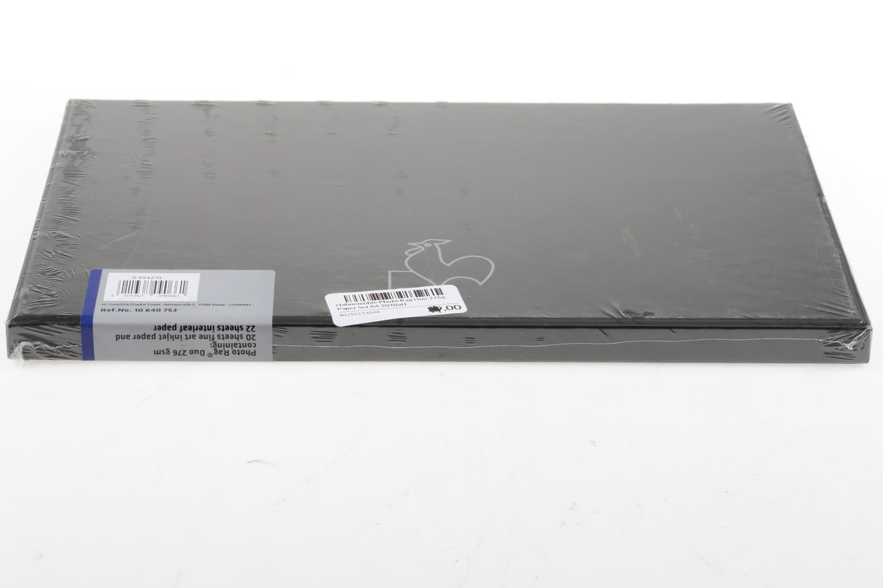 Hahnemühle Photo Rag Duo 276g Paper Set A4 20 Blatt
