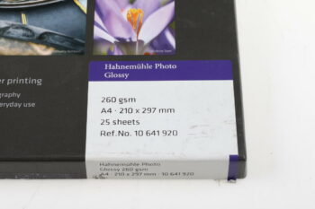 Hahnemühle Photo Glossy 260g A4 25Blatt