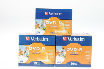 Verbatim DVD-R 10er Pack - 3 Stück (30 DVDs)
