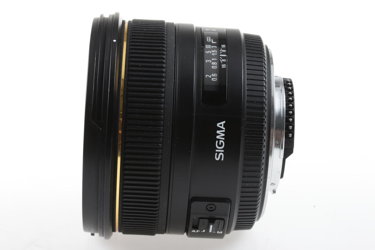 SIGMA 50mm f/1,4 EX DG HSM für Nikon F (AF FX) - #11170124