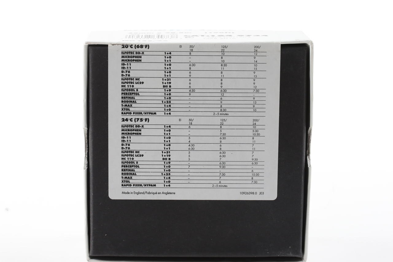 Ilford FP4 Plus 125 35mm x 30m / abgalrufen 03.16