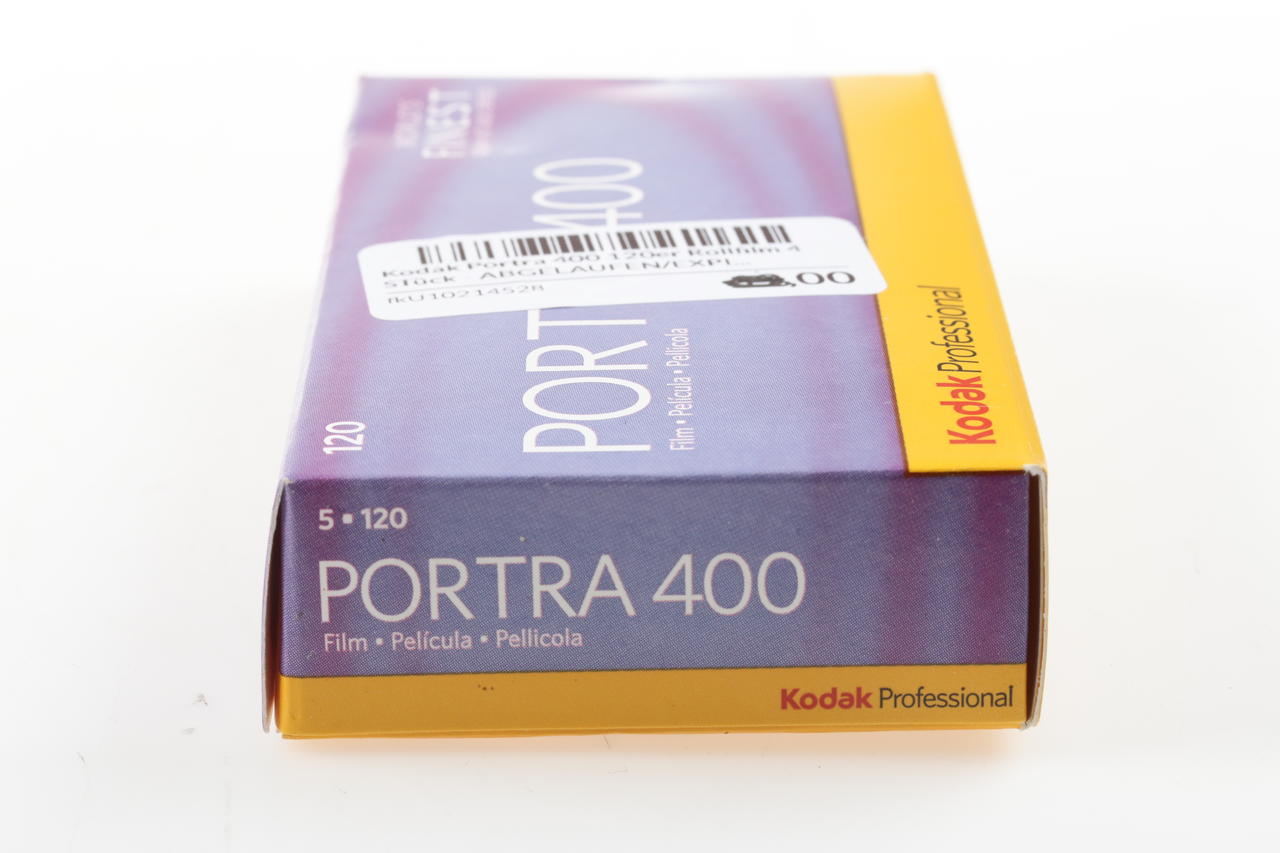 Kodak Portra 400 120er Rollfilm 4 STück - ABGELAUFEN/EXPIRED 04.23
