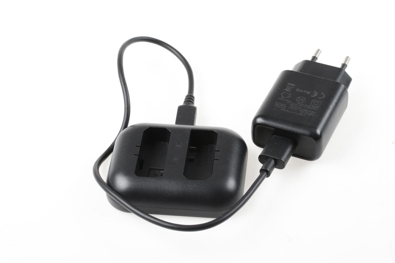 Enegon Nachbauakkus wie Nikon EN-EL14 - 2 Stück mit Ladegerät