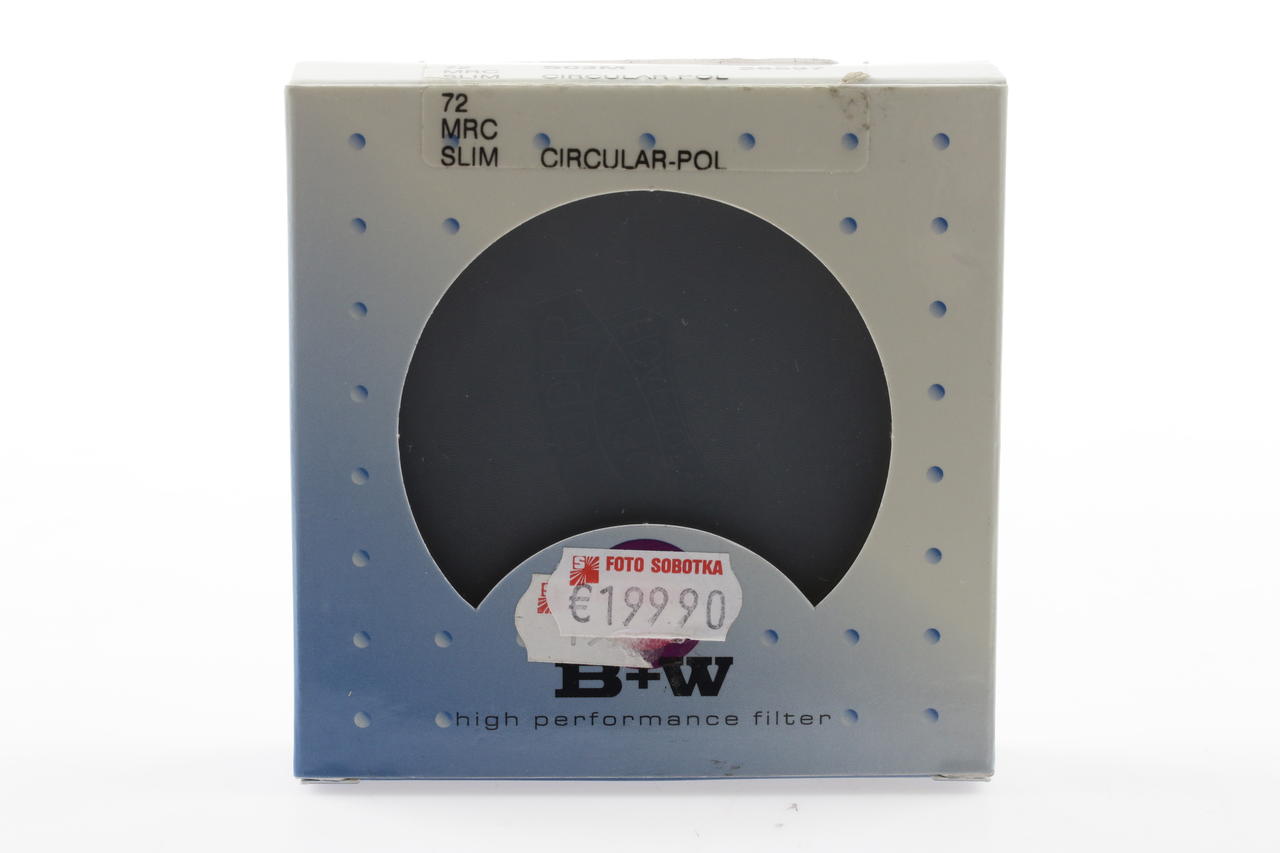 B+W Circular Pol Filter MRC S03M F-Pro - 72mm