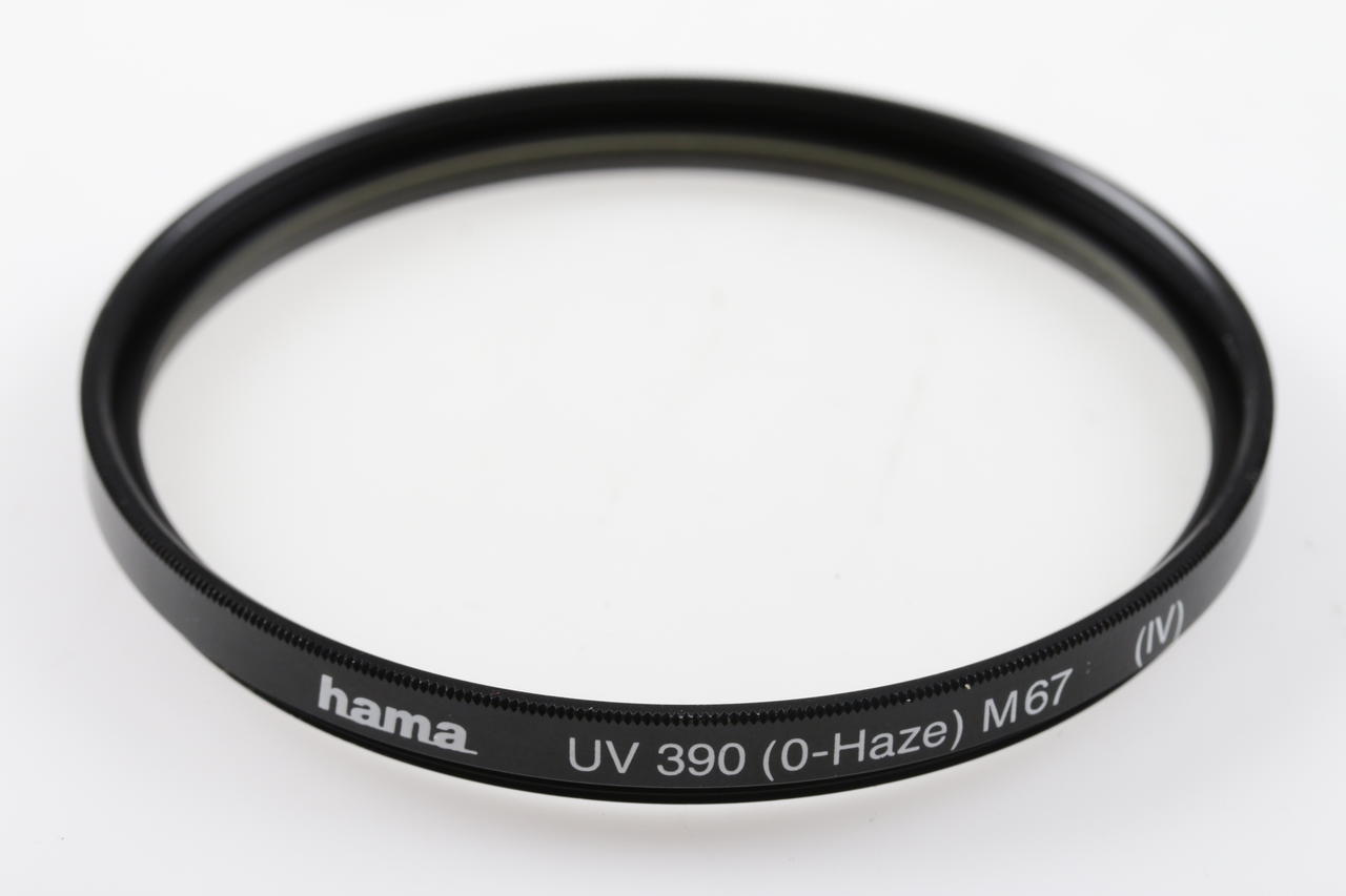Hama UV 390 (0-Haze) (IV) Filter - 67mm