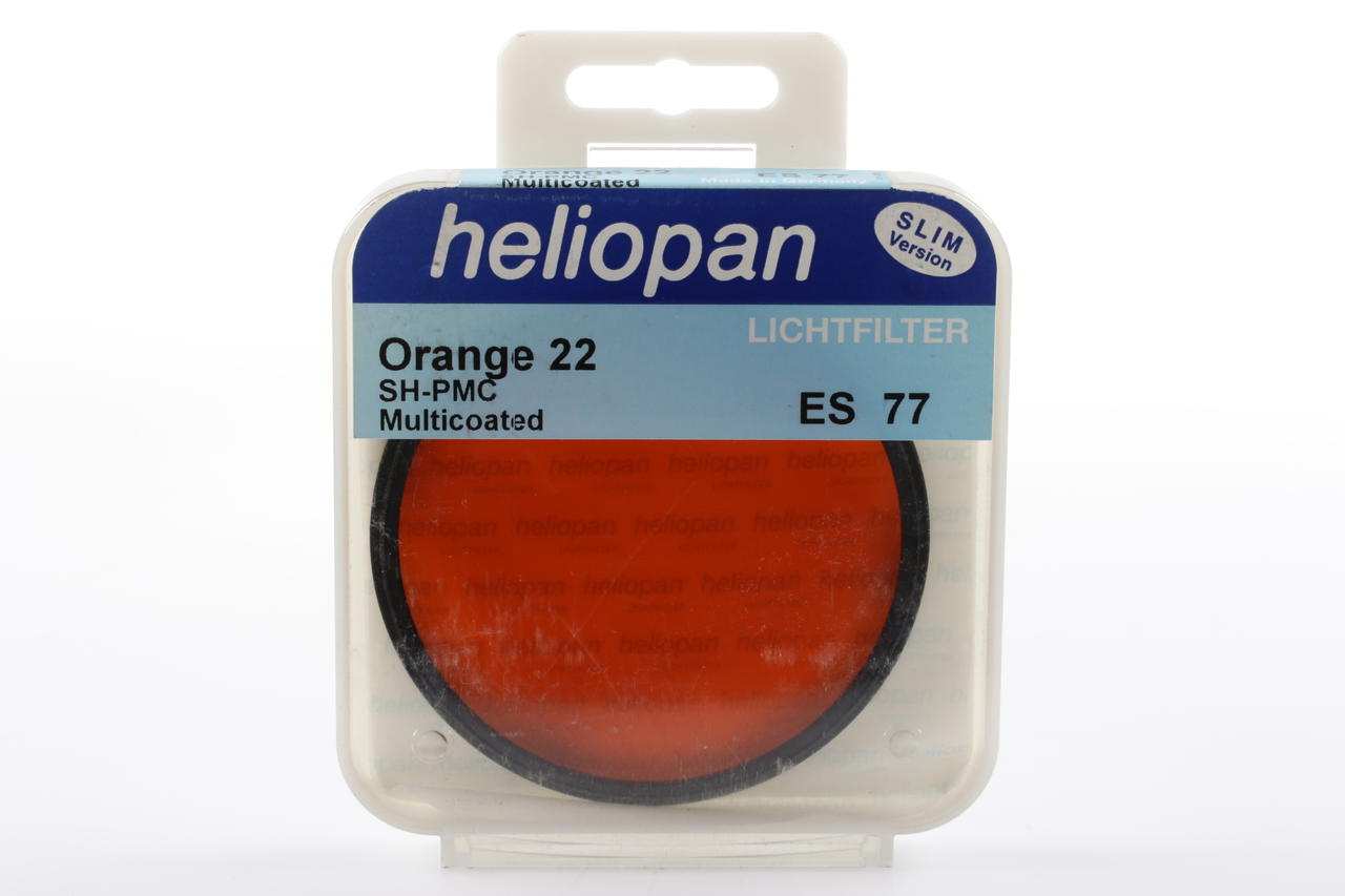 HELIOPAN Orange 22 SH-PMC MC Filter - 77mm