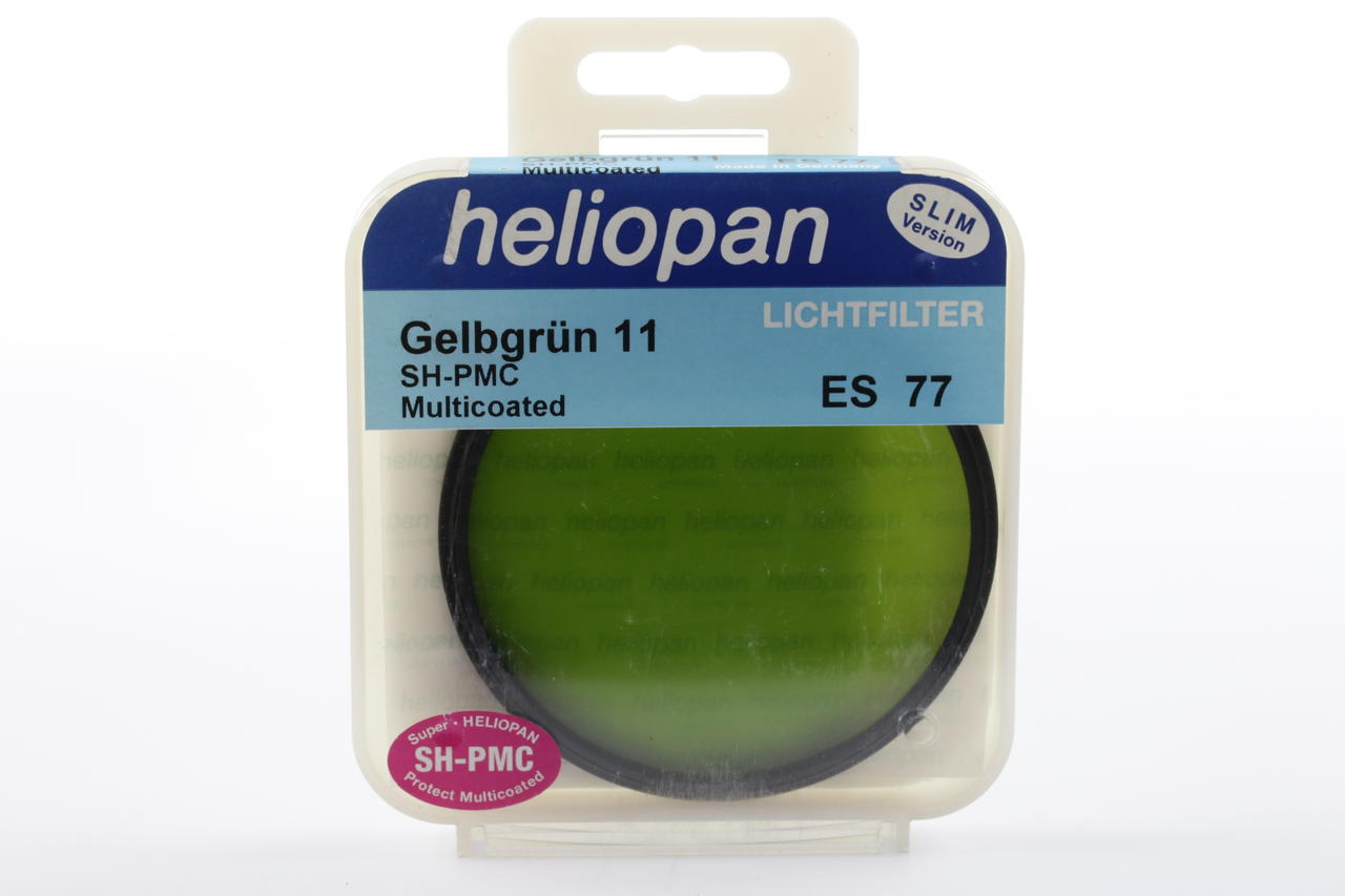 HELIOPAN Gelbgrün 11 SH-PMC MC Filter - 77mm