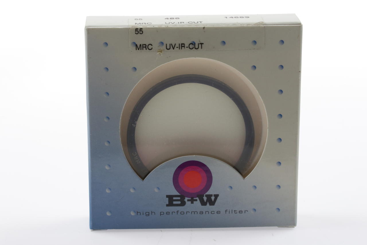 B+W MRC 486 UV IR-Cut Filter - 55mm