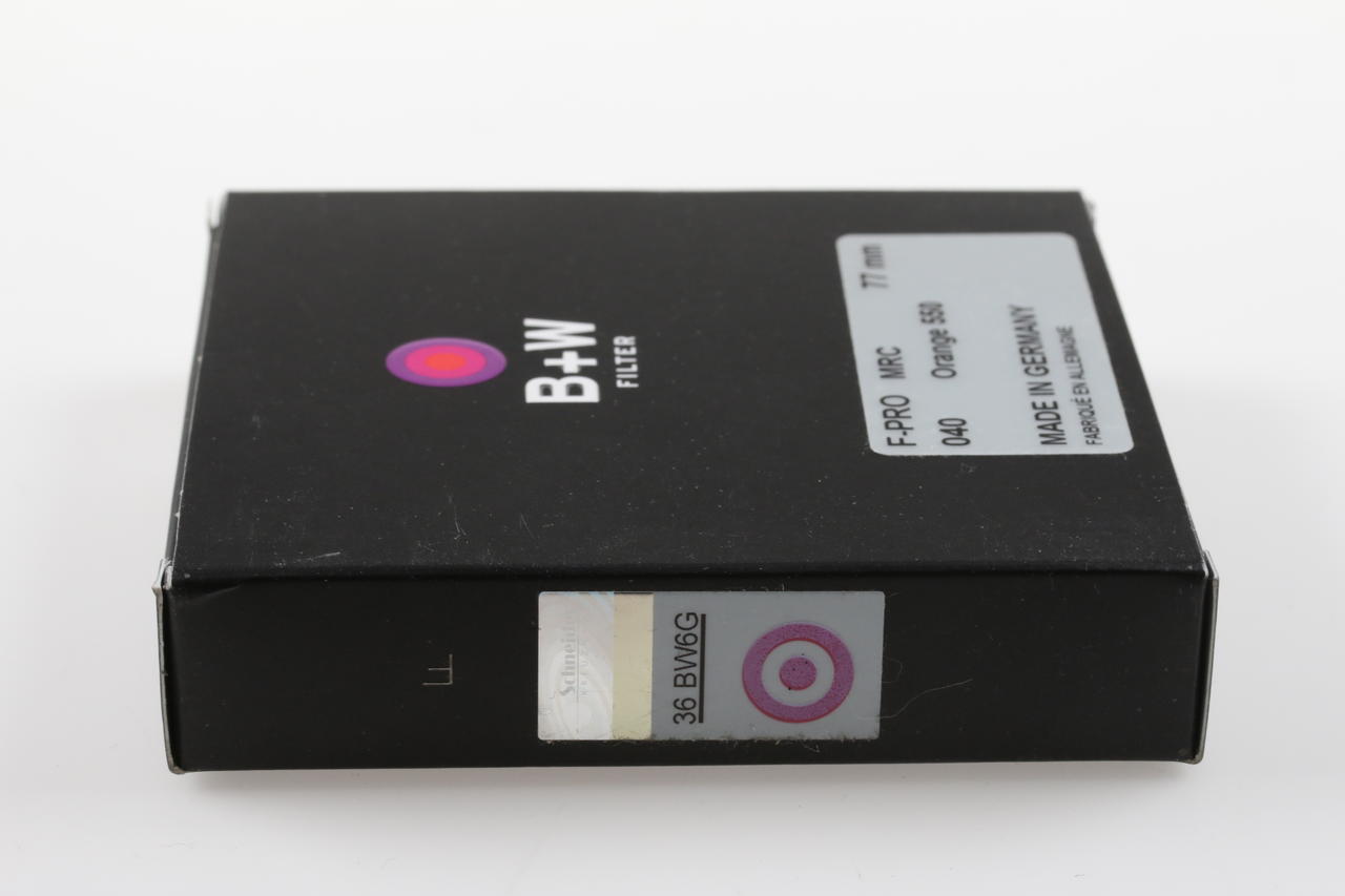 B&W Orange 550 F-Pro MRC Filter / 77mm