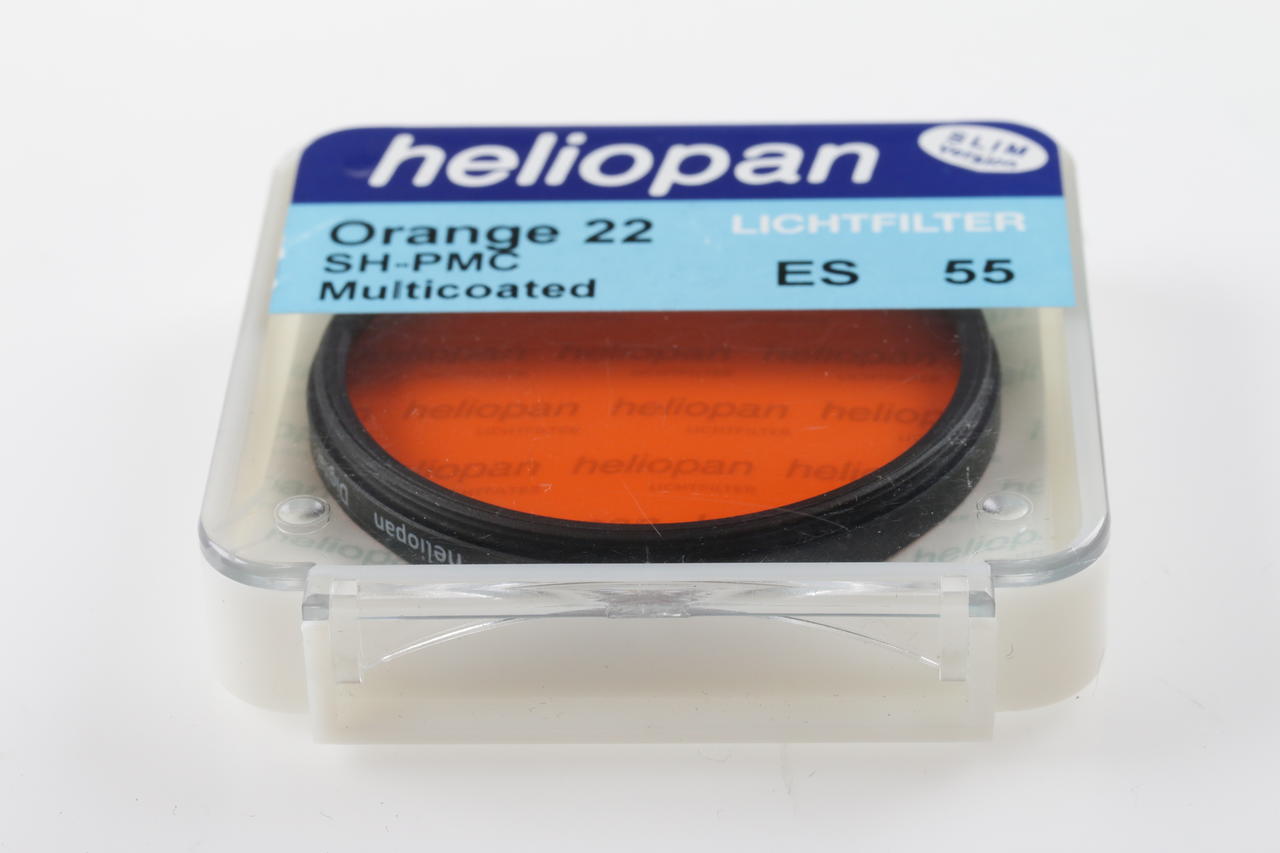HELIOPAN Orange 22 MC SH-PMC MC FIlter - 55mm