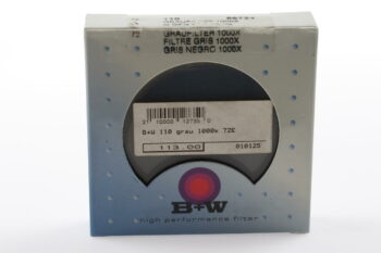 B+W Neutraldichte 110 ND 1000x 72mm