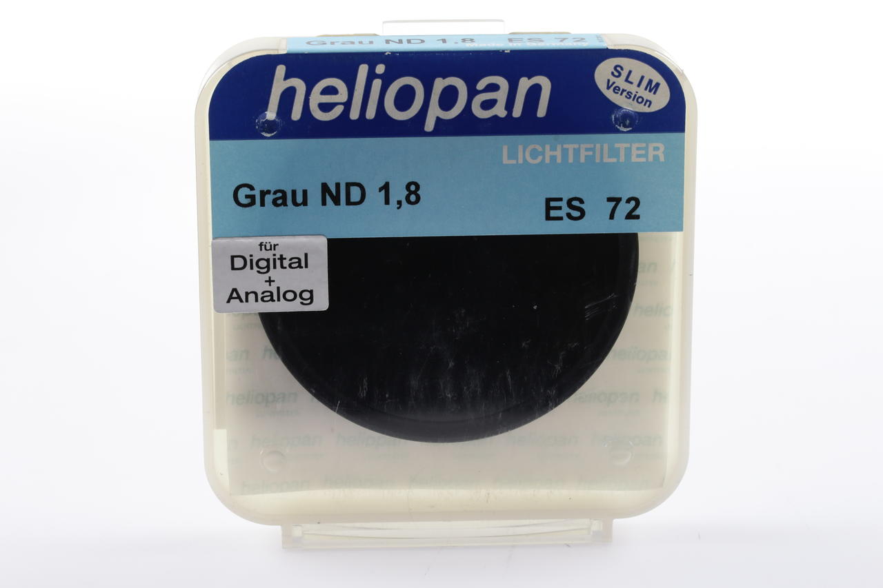 Heliopan Graufilter 64x ND 1.8 ES 72mm