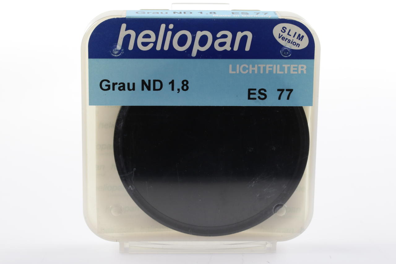 Heliopan Graufilter 64x ND 1.8 ES - 77mm