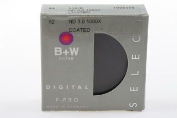 B+W Neutraldichte 110 ND 3.0 1000x - 52mm