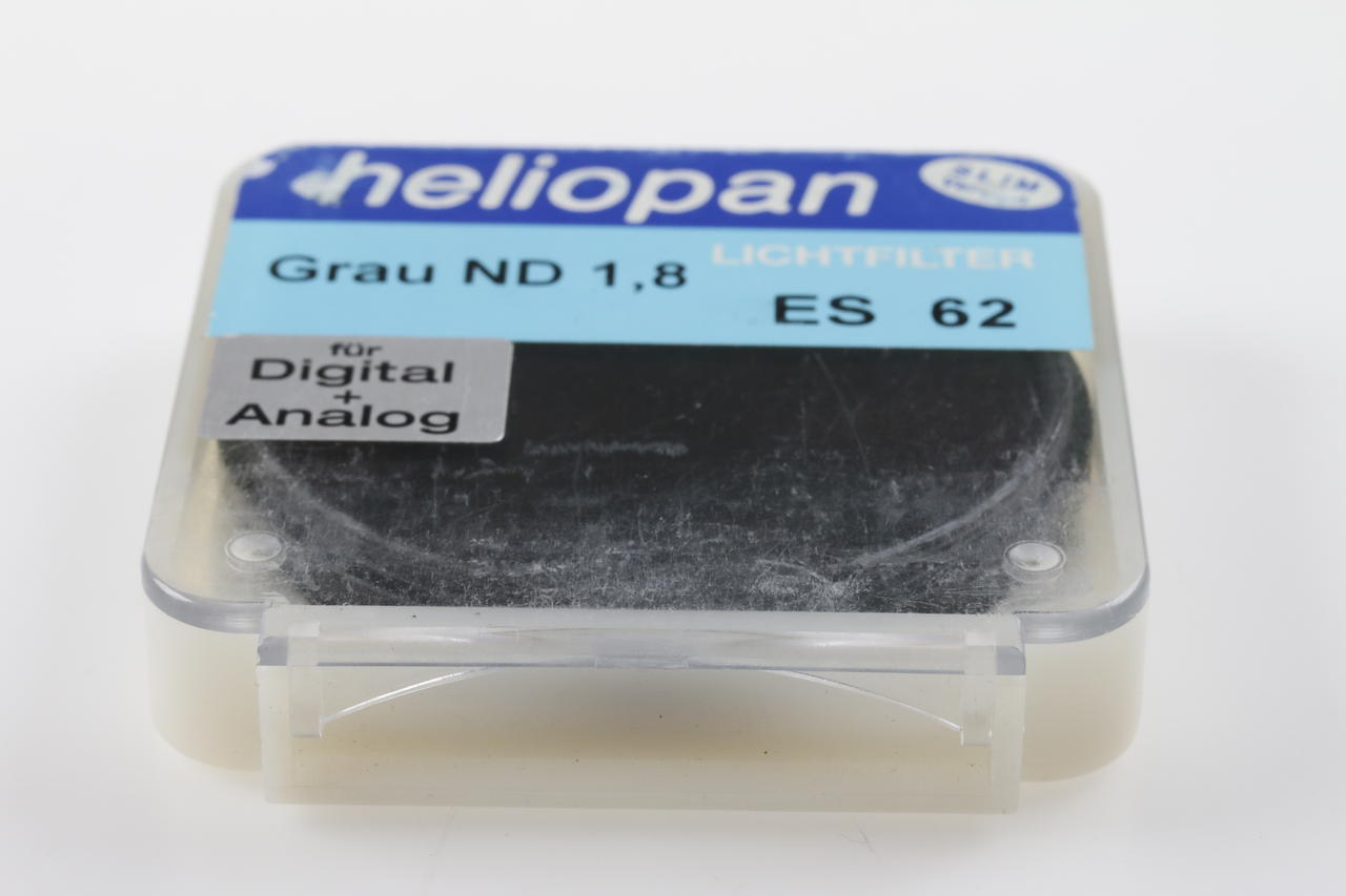 Heliopan Graufilter 64x ND 1.8 ES - 62mm