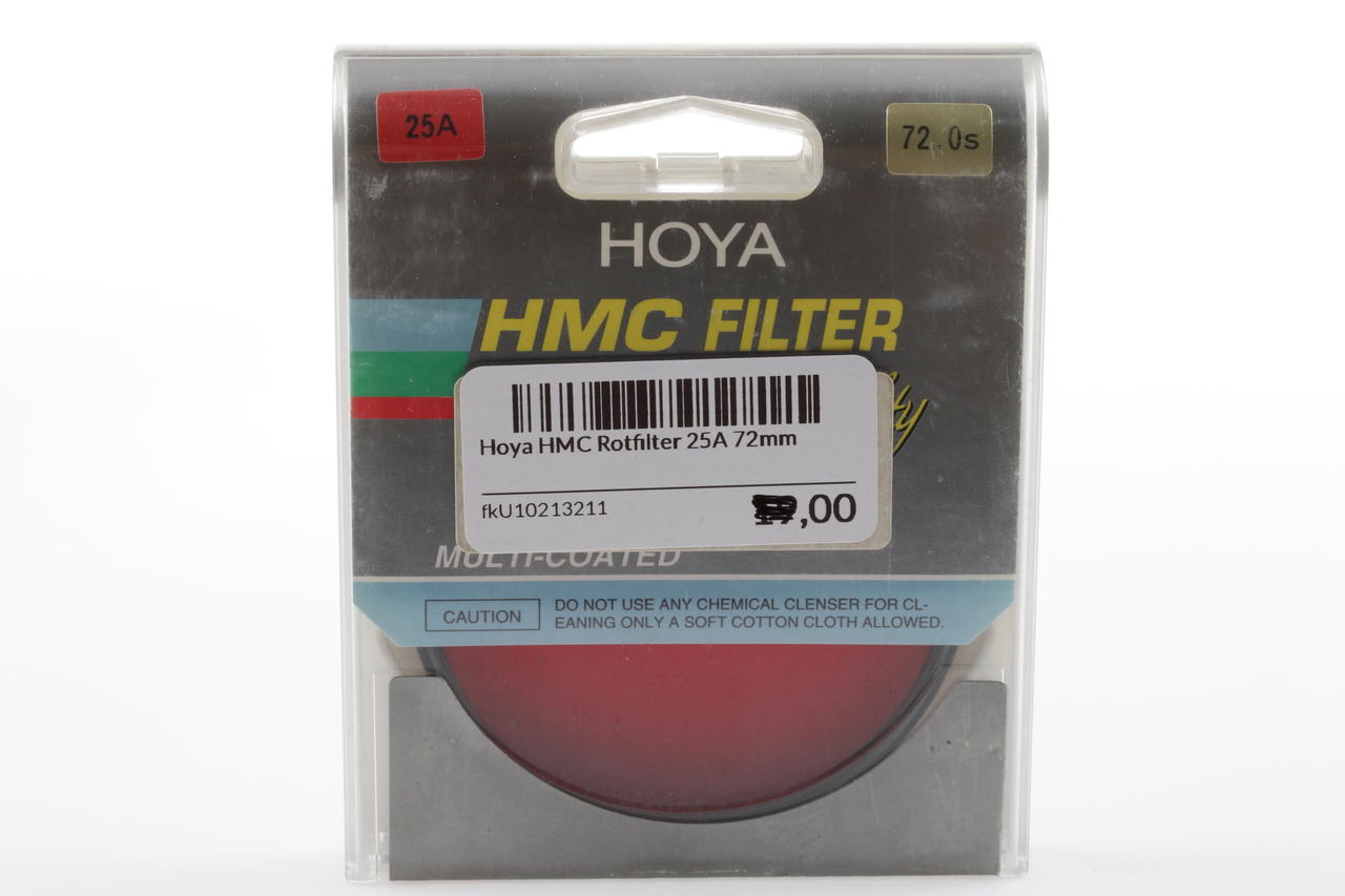 Hoya HMC Rotfilter 25A - 72mm