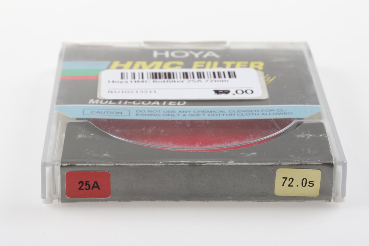 Hoya HMC Rotfilter 25A - 72mm