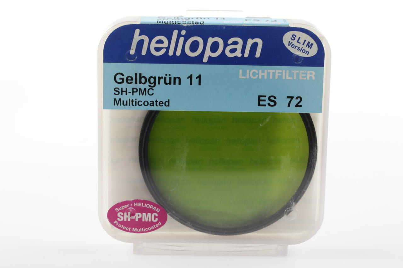 HELIOPAN Gelbgrün 11 SH-PMC MC FIlter - 72mm