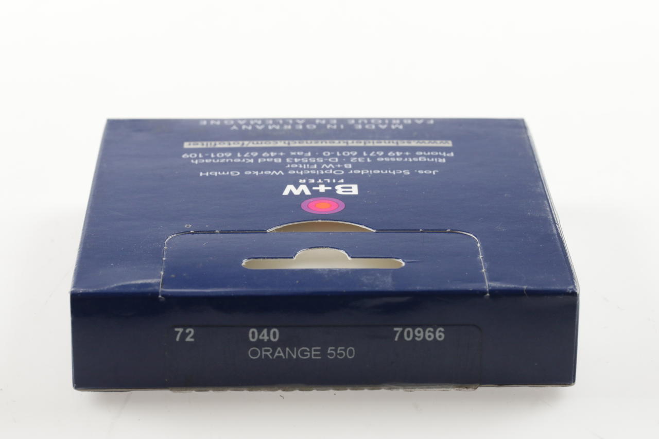 B+W Gelborange Filter 040 - 72mm