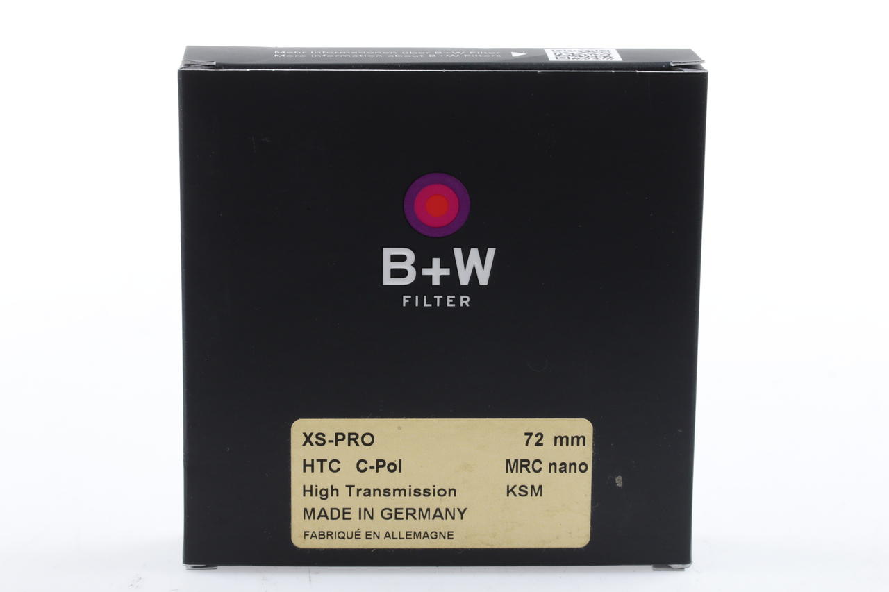 B+W HTC MRC nano XS-Pro - KSM Circular-Polfilter - 72mm