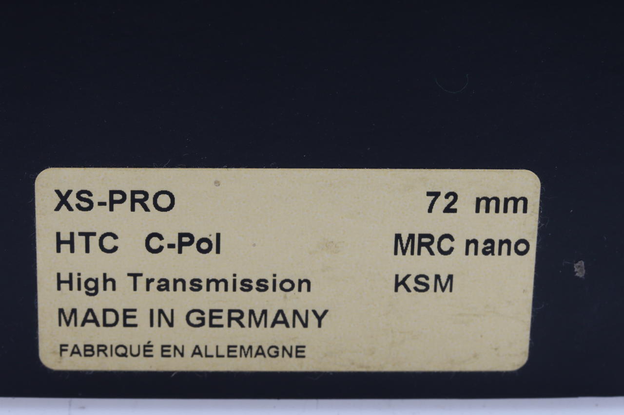 B+W HTC MRC nano XS-Pro - KSM Circular-Polfilter - 72mm