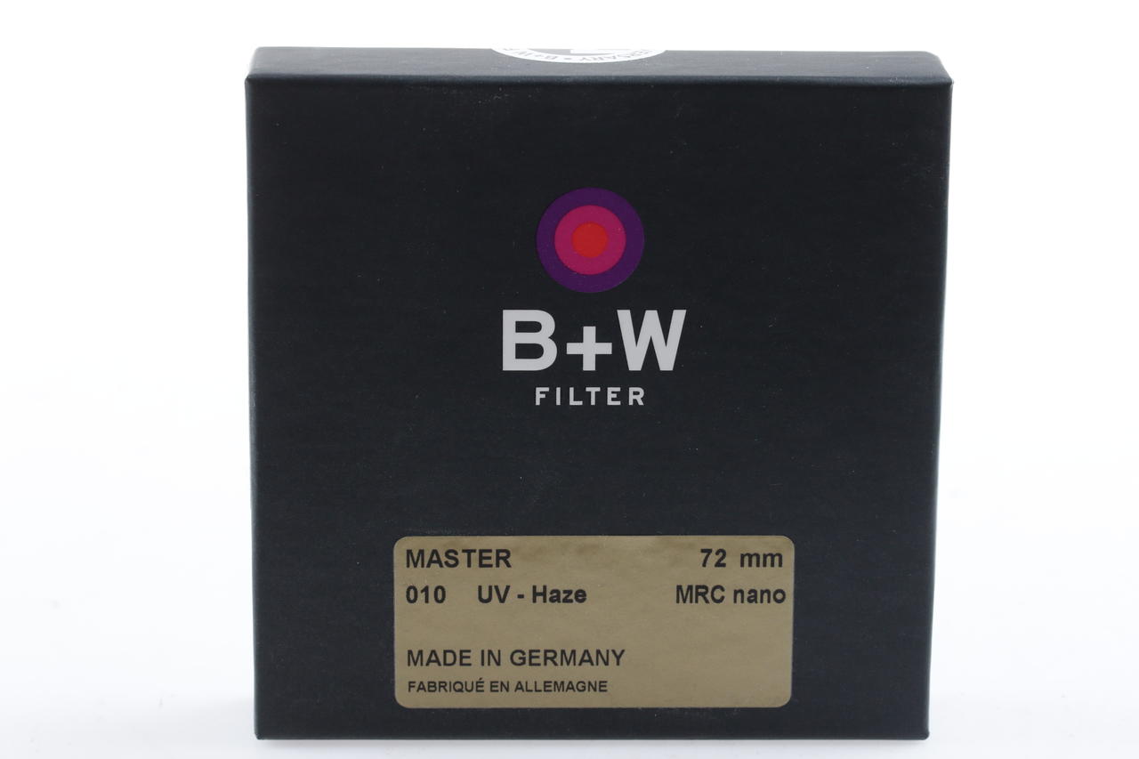 B+W UV Filter 010 72mm MRC nano