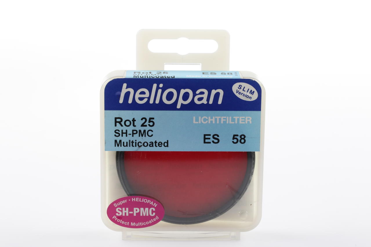 HELIOPAN SH-PMC Rot 25 Filter - 58mm