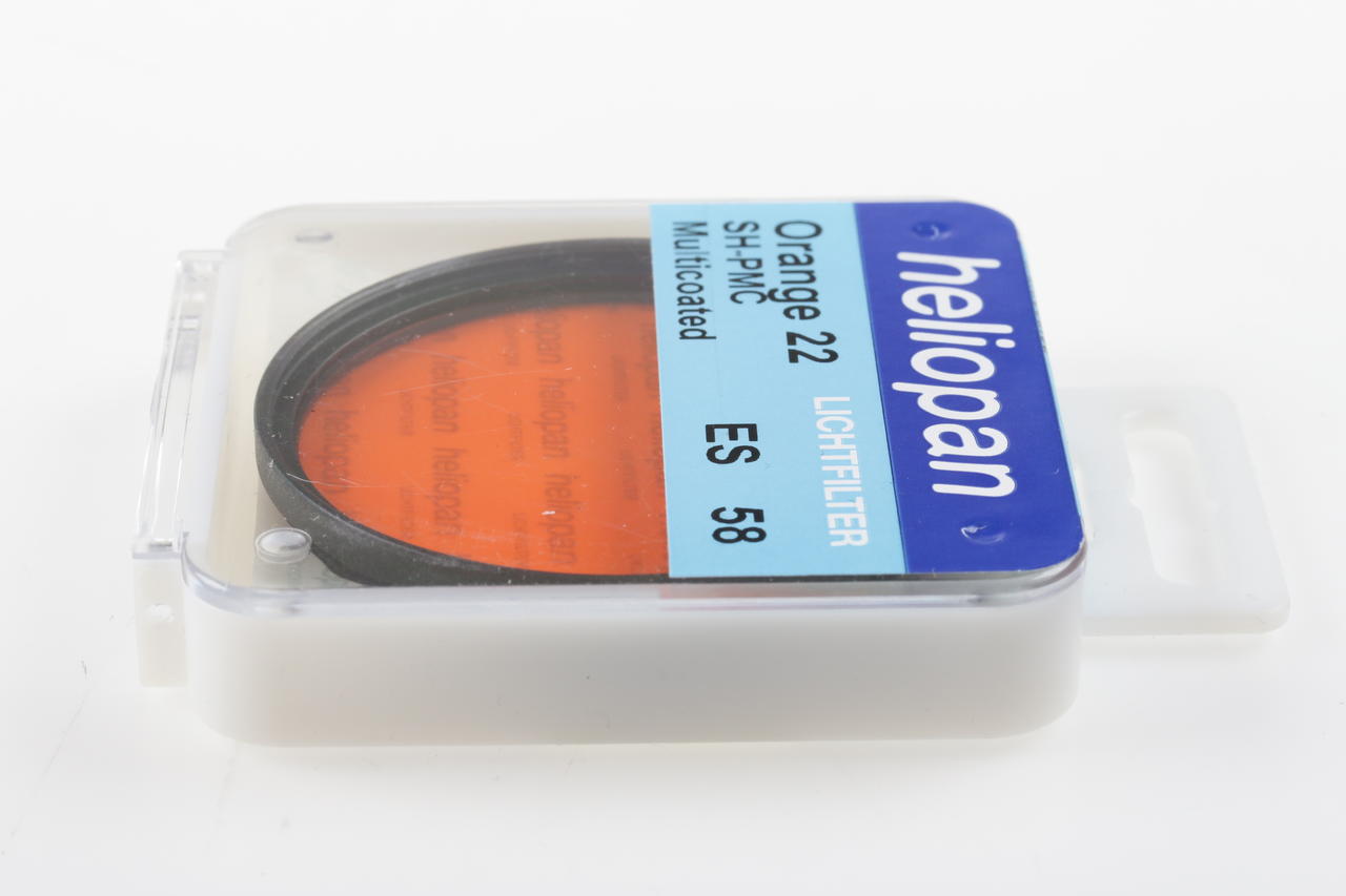 Heliopan SH-PMC Orange 22 Filter - 58mm