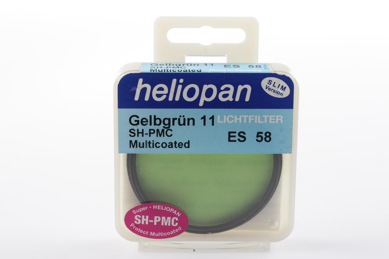HELIOPAN Gelbgrün 11 SH-PMC MC FIlter - 58mm