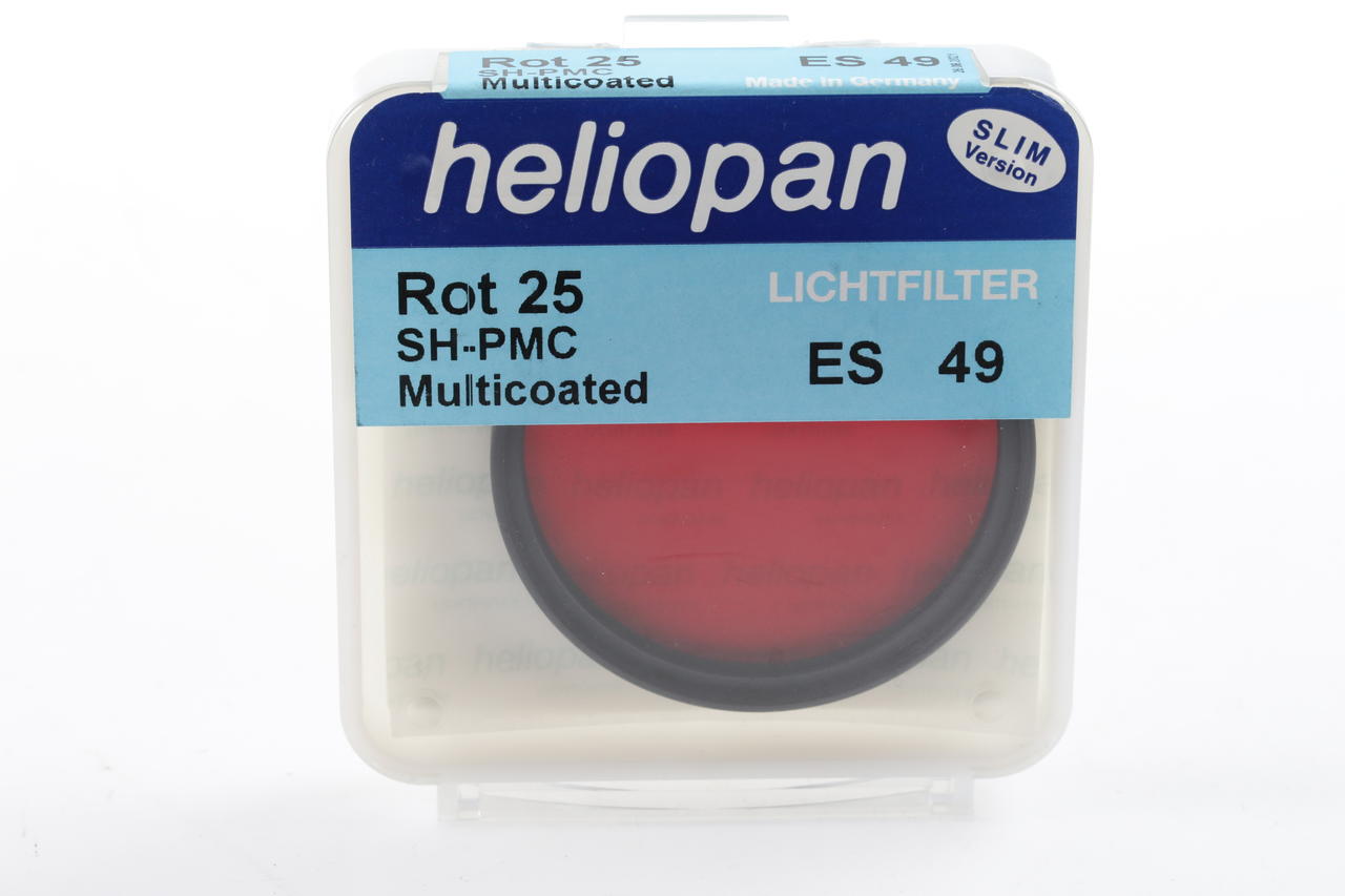 HELIOPAN Rotfilter 25 SH-PMC - 49mm