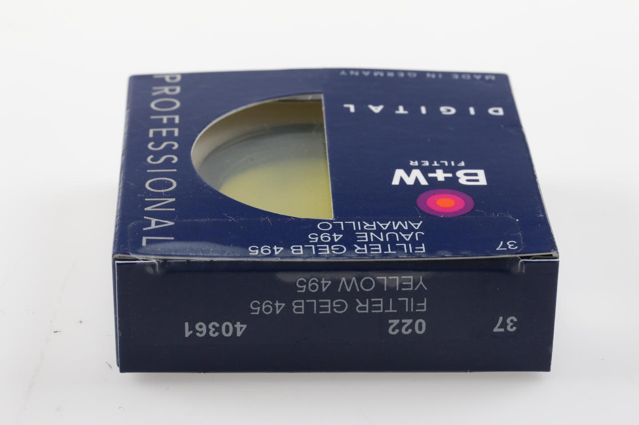 B+W 022 Gelb 495 Filter - 37mm