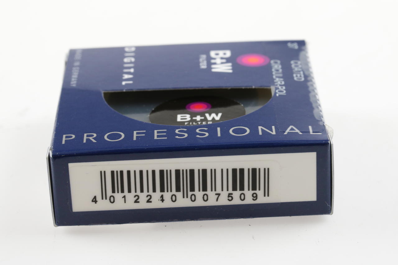 B+W Cirular-Pol S03 E coated Filter - 37mm