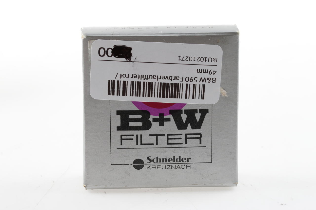 B+W 590 Farbverlauffilter rot - 49mm