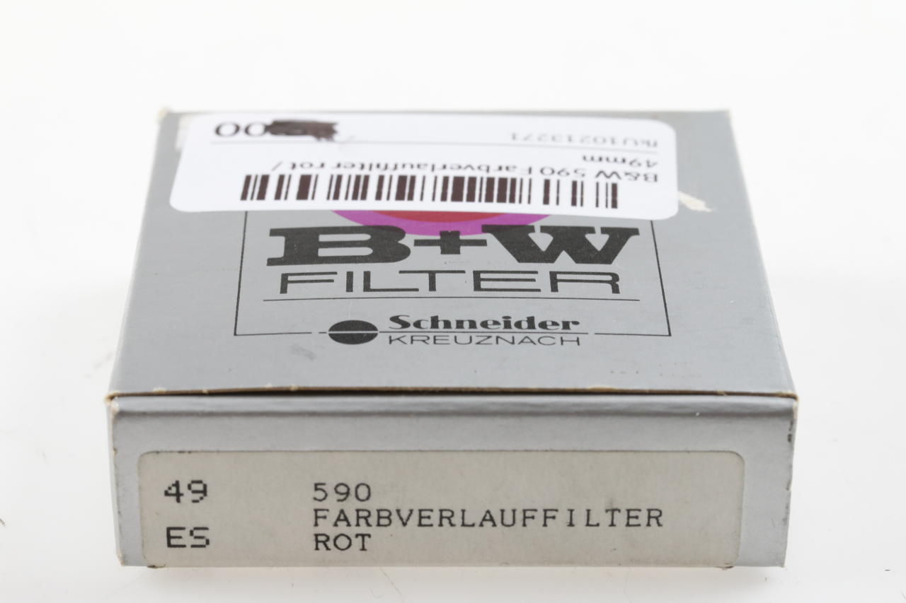 B+W 590 Farbverlauffilter rot - 49mm