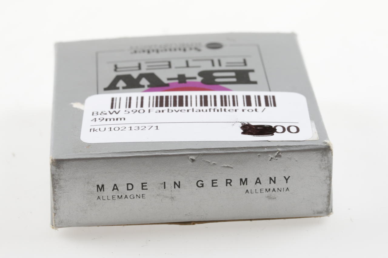 B+W 590 Farbverlauffilter rot - 49mm