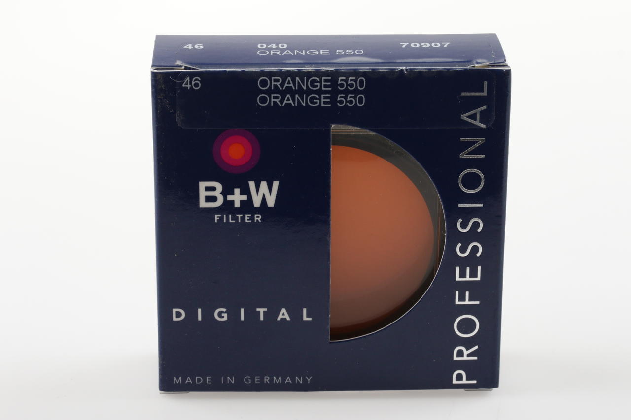 B+W Orange 550 Digital Filter - 46mm