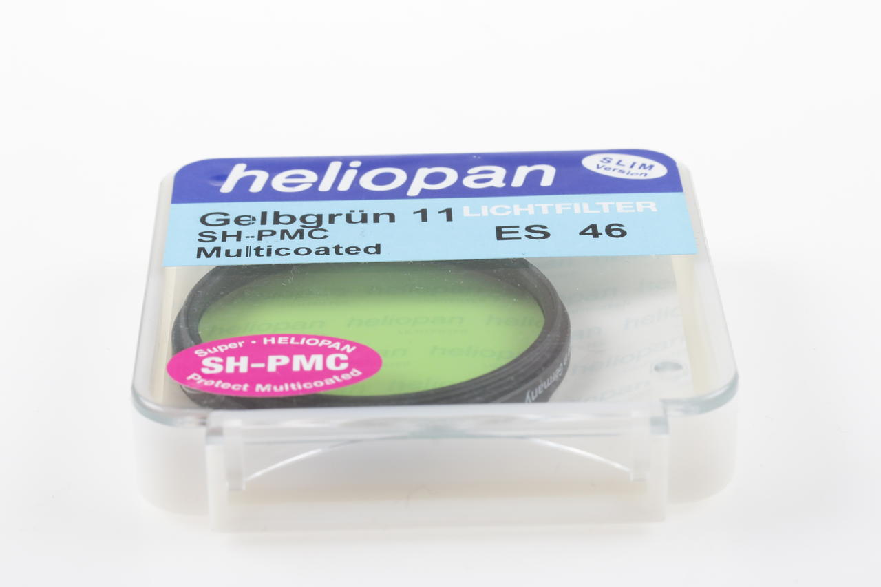 Heliopan Gelbgrün 11 SH-PMC slim Filter - 46mm