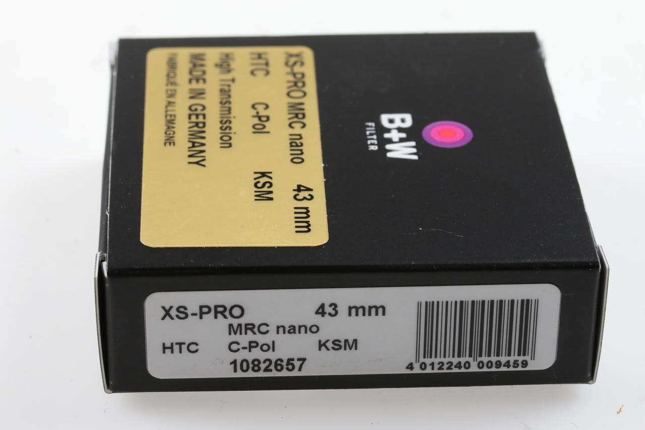 B+W HTC XS-Pro KSM MRC nano Pol Cirkular - 43mm