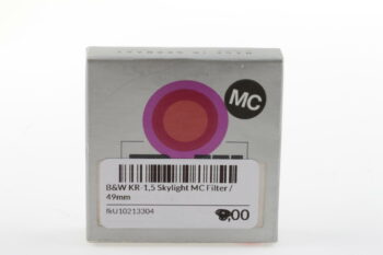 B+W KR-1,5 Skylight MC Filter - 49mm